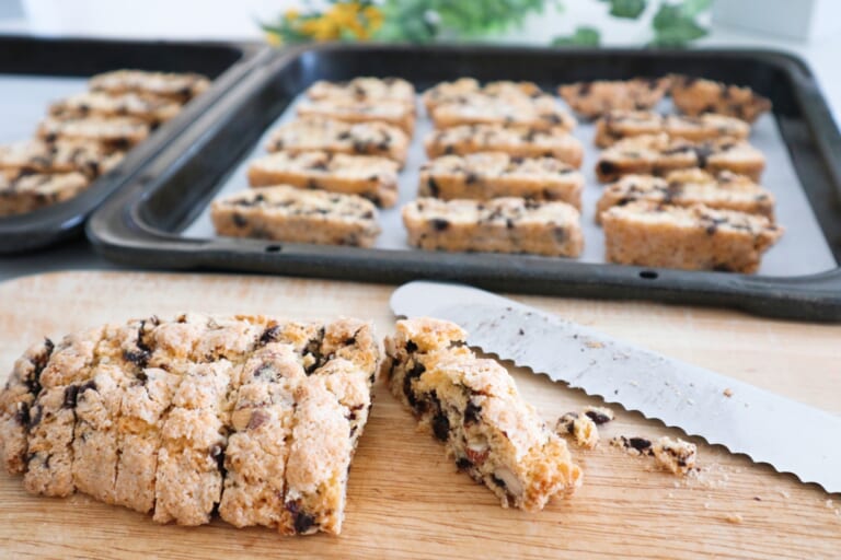 イタリアのビスコッティのレシピ