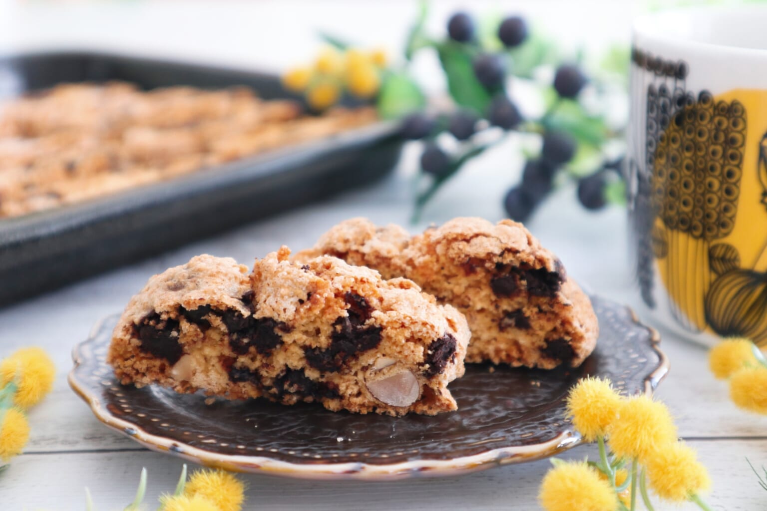 イタリアのビスコッティのレシピ